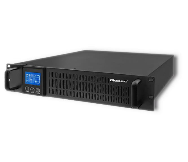QOLTEC Zasilacz awaryjny RACK | 1kVA | 800W | LCD 53945 - 721413 - zdjęcie 2